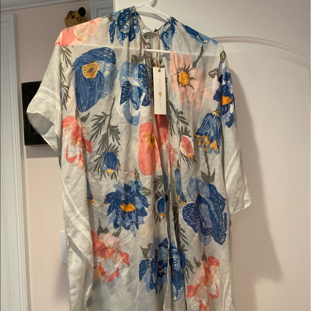 NWT OS kimono/ shawl